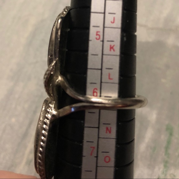 Two Abalone Shell vintage Rings - Picture 5 of 6